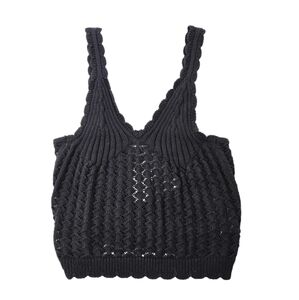 H & M Black Knitted Tank Top